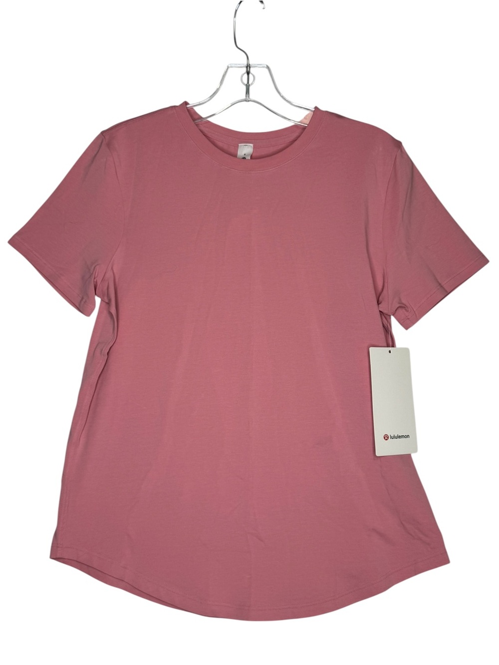 Lululemon Love Crew Shirt Womens 6 Pink Tide Pima Cotton Short Sleeve Tee NWT